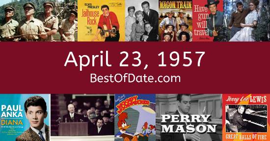 April 23, 1957