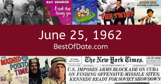 June 25, 1962