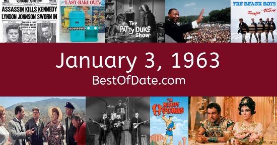 January 3, 1963