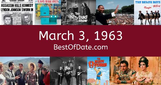 March 3, 1963