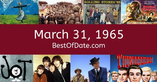 March 31, 1965