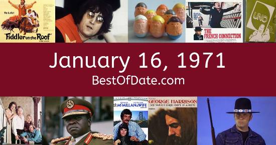 January 16, 1971