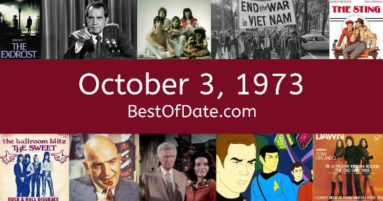 October 3, 1973