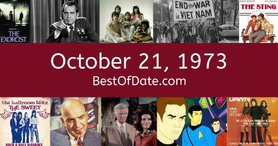 October 21, 1973