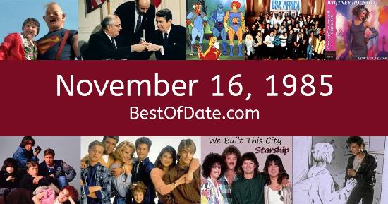 November 16, 1985
