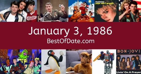 January 3, 1986