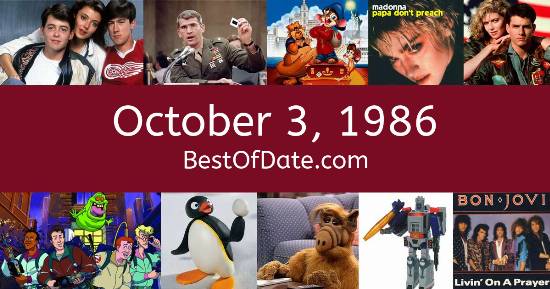October 3, 1986