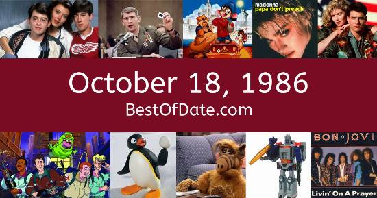 October 18, 1986