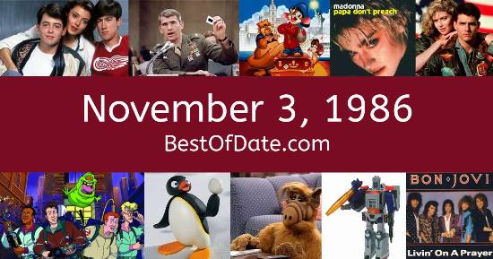 November 3, 1986