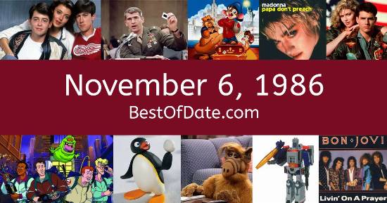 November 6, 1986