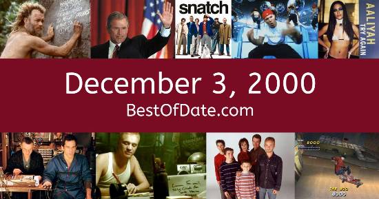 December 3, 2000