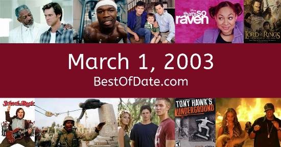March 1, 2003