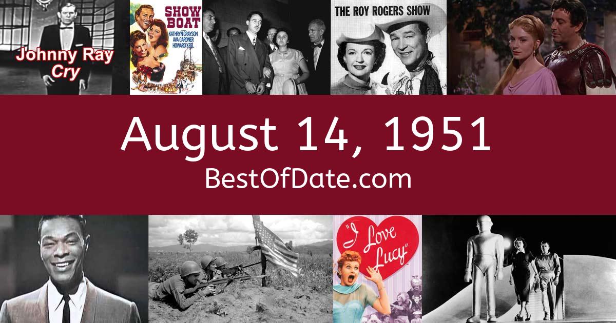 August 14, 1951 Facts, Nostalgia, and News