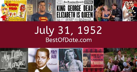 July 31, 1952
