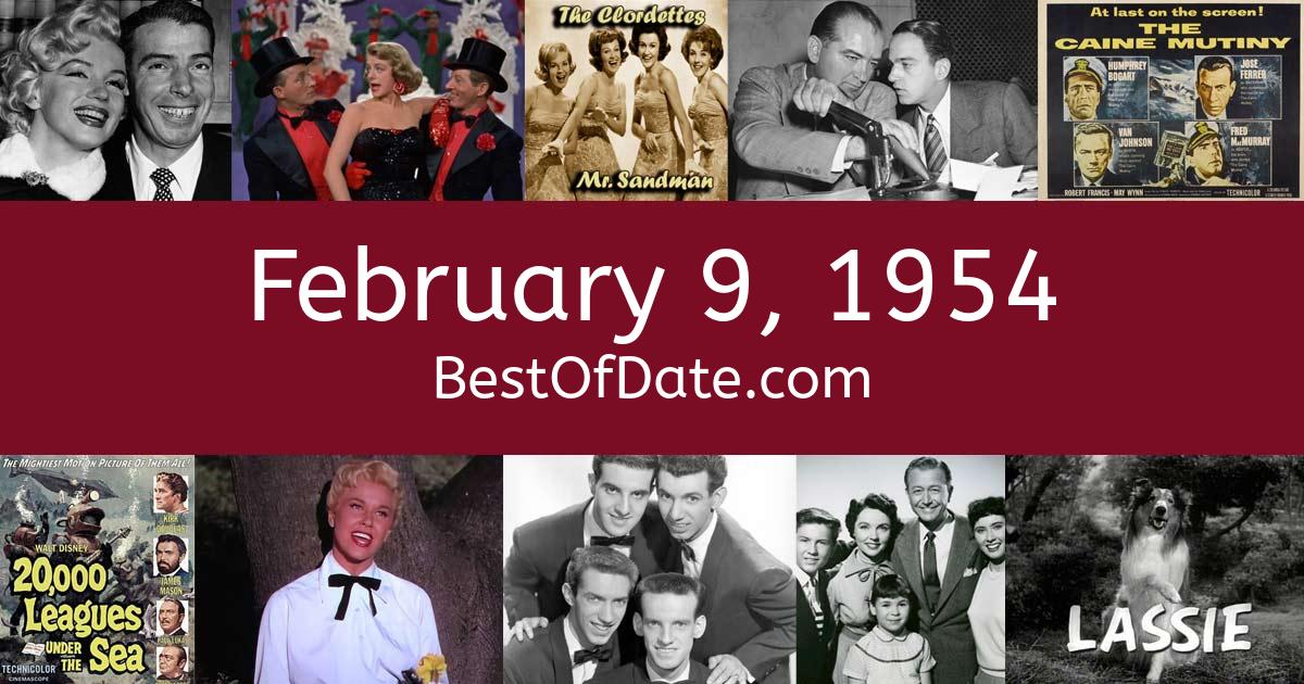 February 9, 1954 Facts, Nostalgia, and News