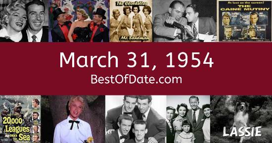 March 31, 1954