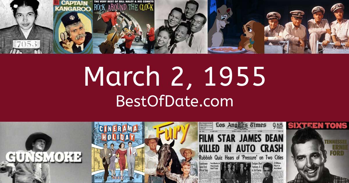 March 2, 1955 Facts, Nostalgia, and News