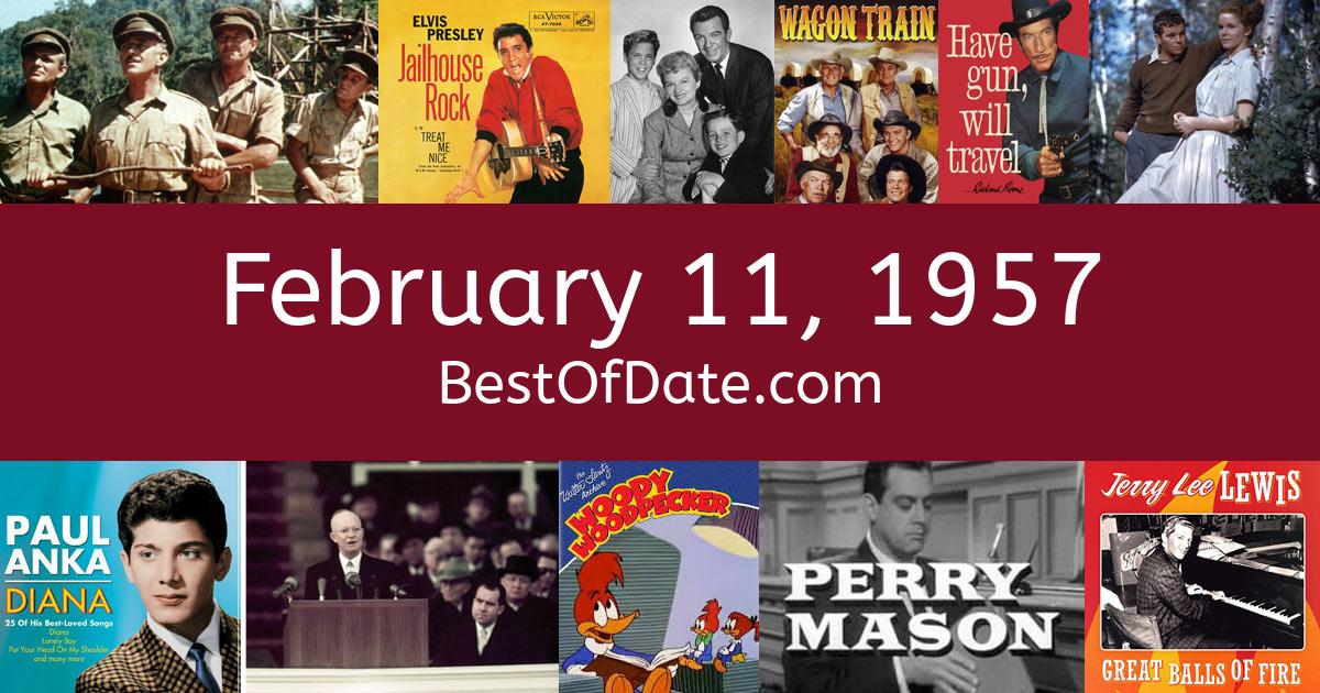 February 11th, 1957 - Facts, Nostalgia and Events