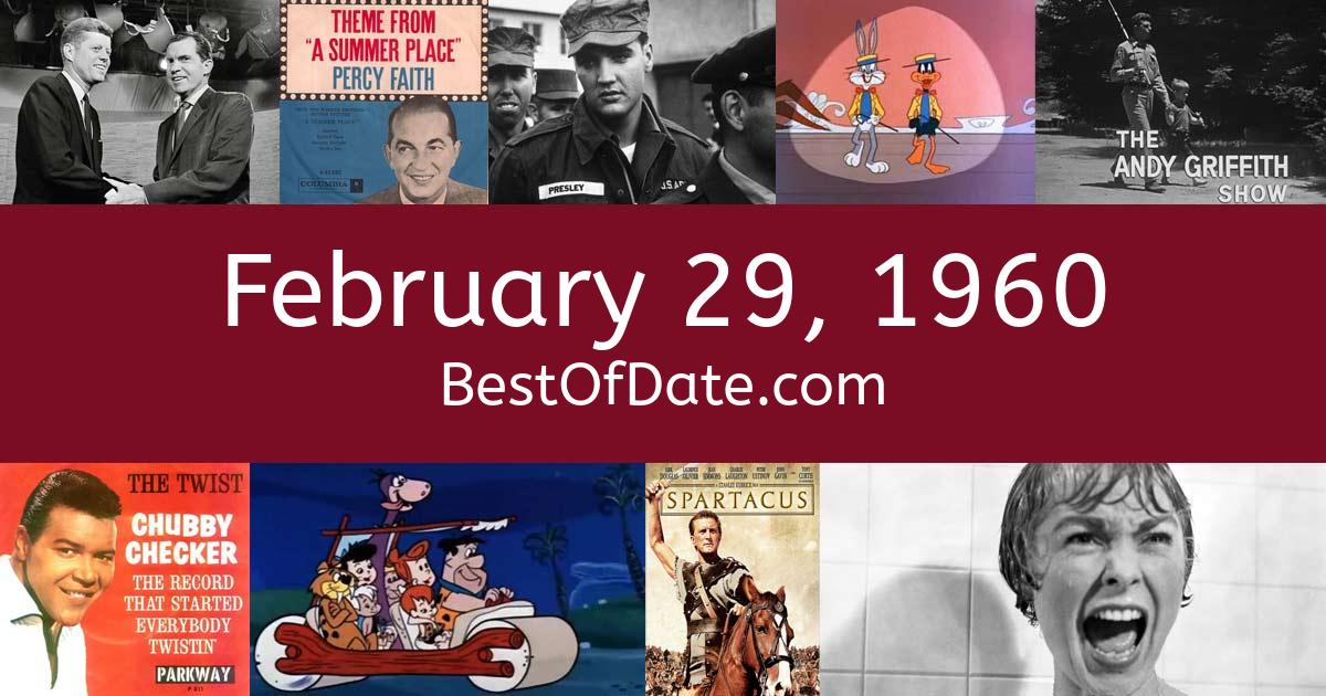 February 29, 1960 Facts, Nostalgia, and News