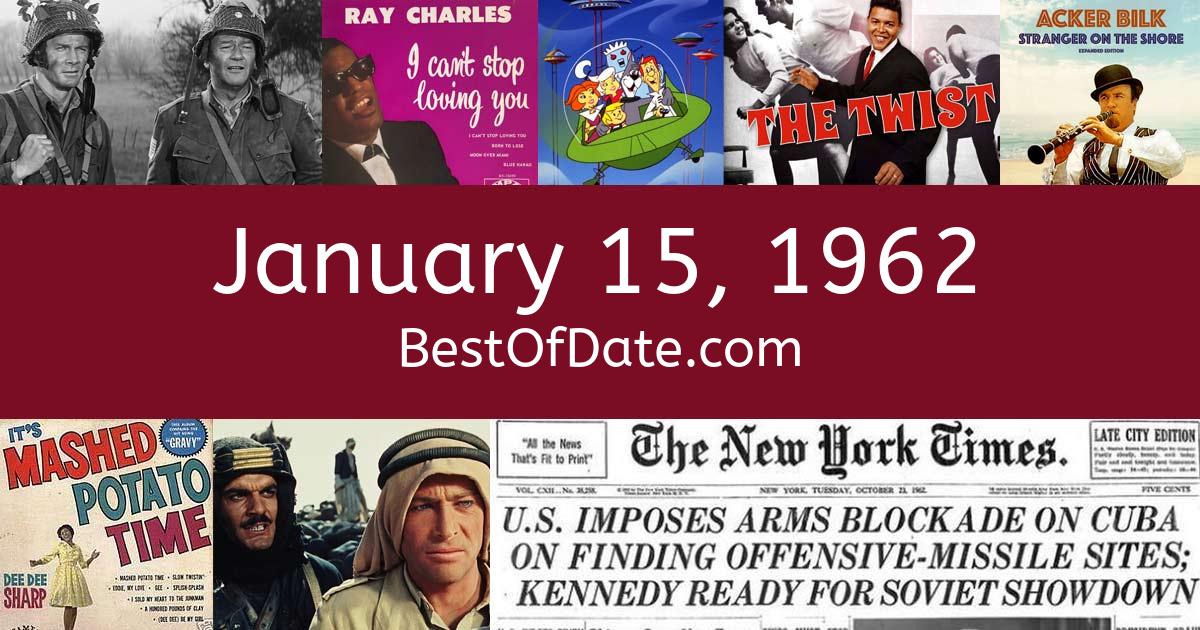 January 15 1962: Facts Nostalgia and News