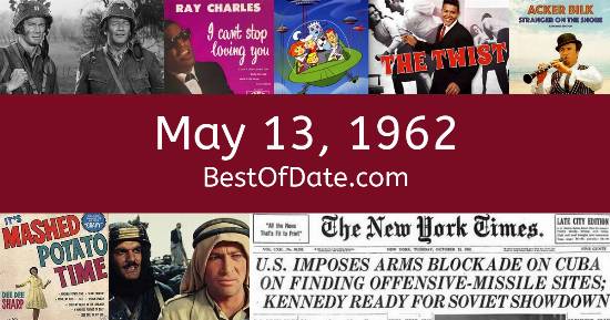 May 13, 1962