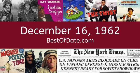 December 16, 1962