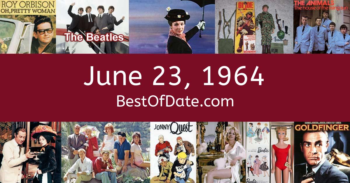 June 23rd, 1964 - Facts, Nostalgia and Events