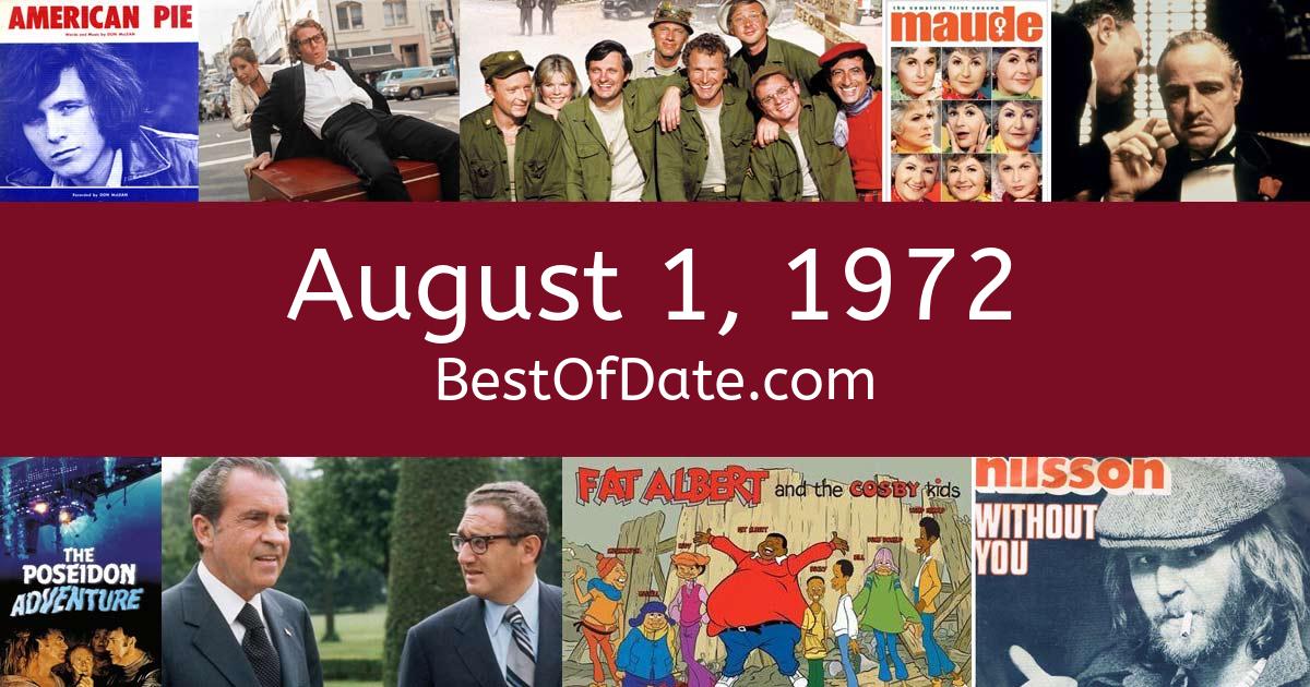 On This Date in Sports August 1, 1972