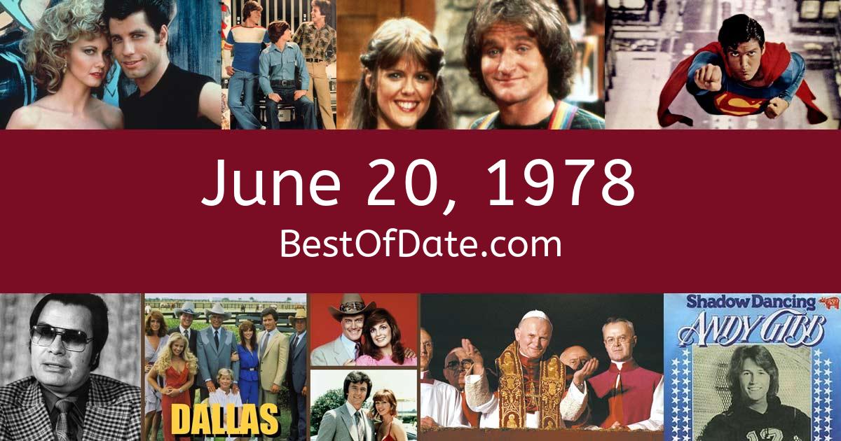 June 20th, 1978 - Facts, and Events
