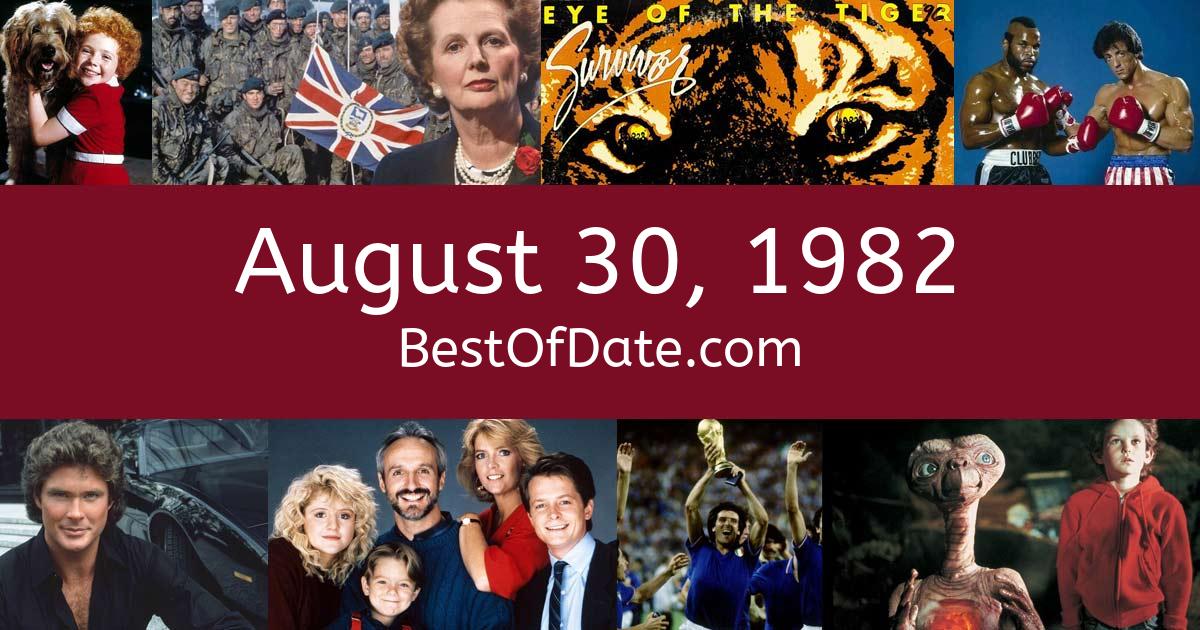 August 30, 1982: Facts, Nostalgia, and News
