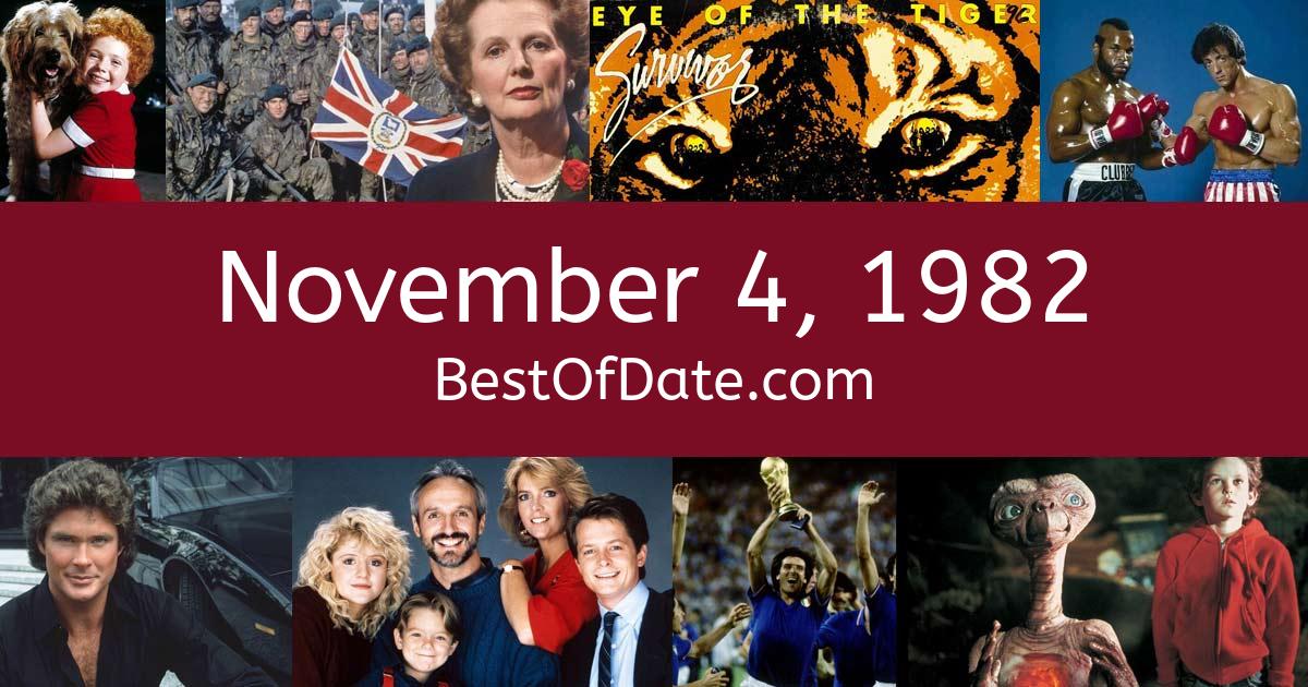 November 4, 1982: Facts, Nostalgia, and News