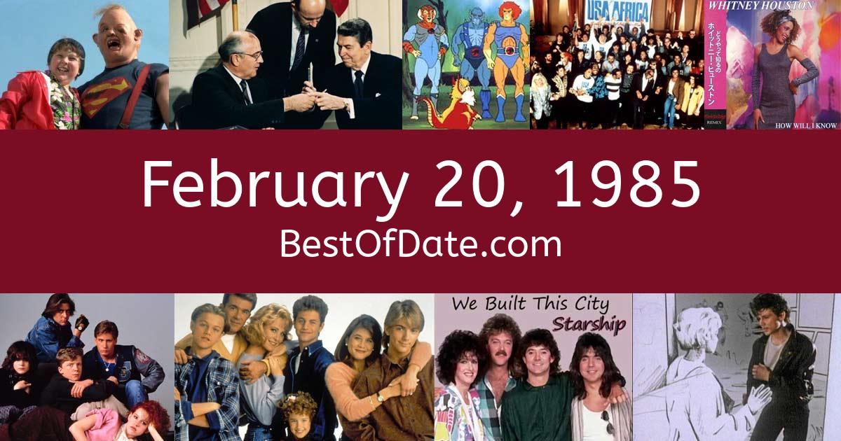 February 20Th, 1985 - Facts, Nostalgia And Events!