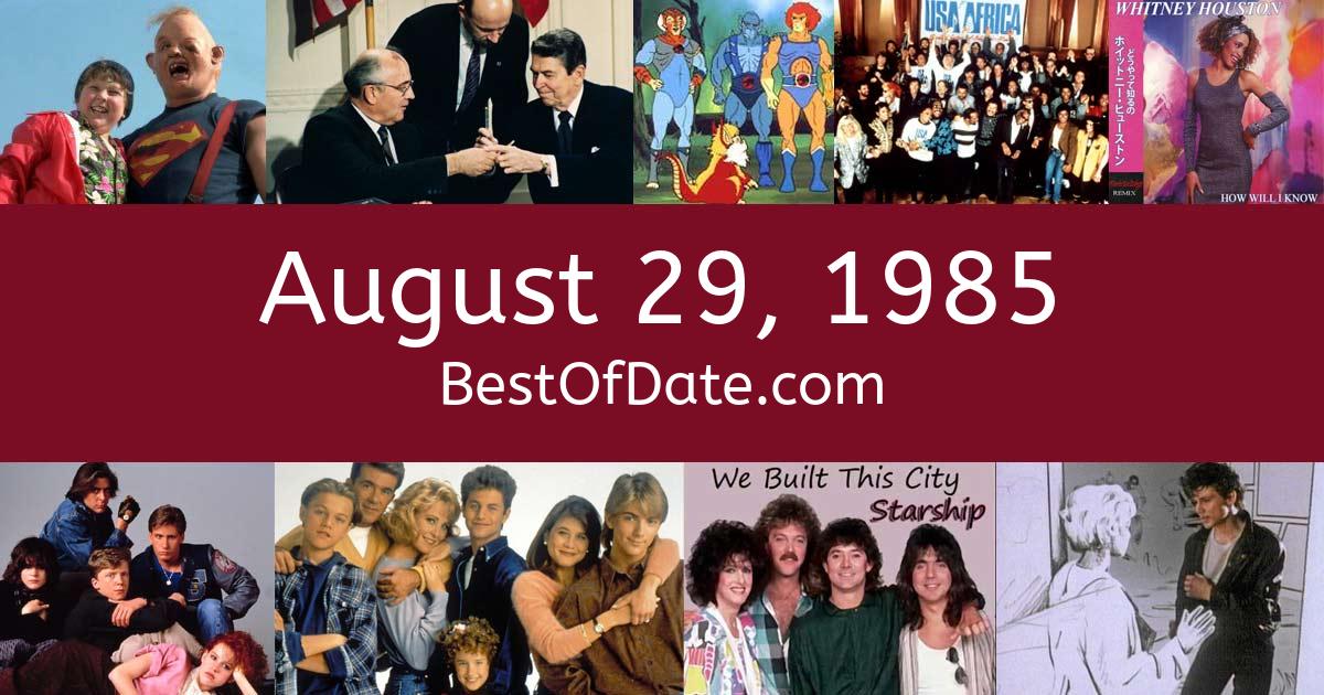 August 29, 1985: Facts, Nostalgia, and News