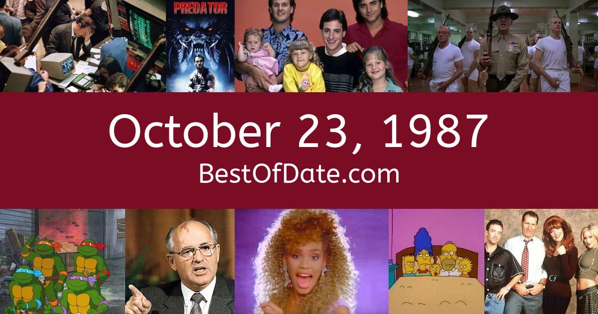 October 23, 1987: Facts, Nostalgia, and News