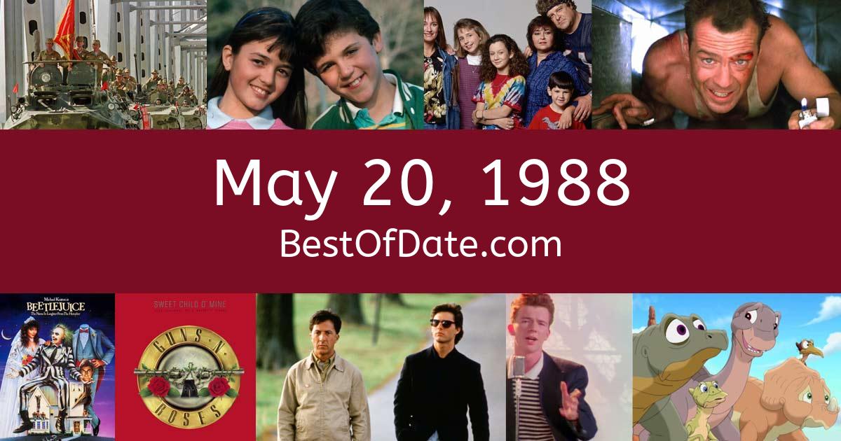 May 20th, 1988 Facts, Nostalgia and Events