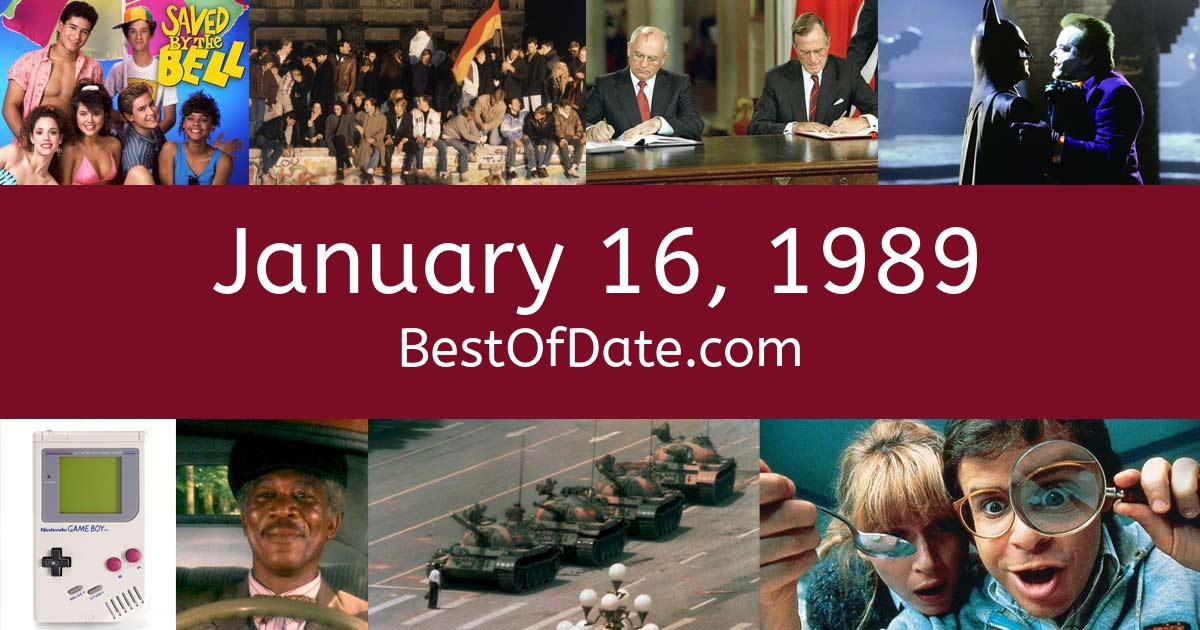 January 16, 1989: Facts, Nostalgia, and News