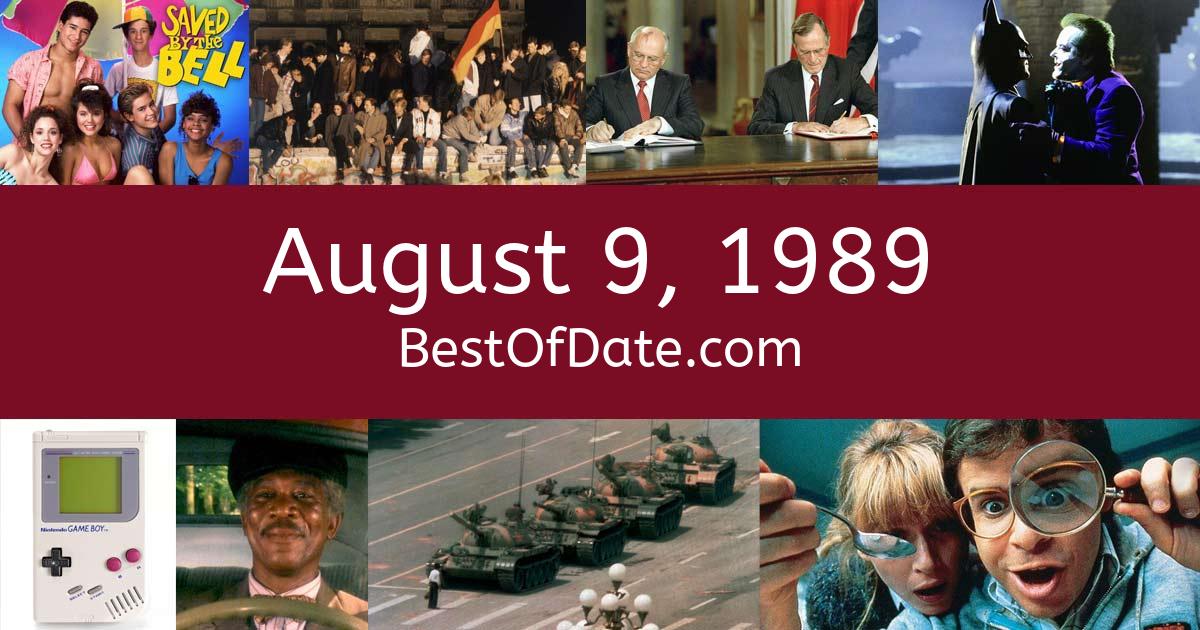 August 9, 1989: Facts, Nostalgia, and News