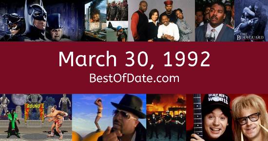 March 30, 1992