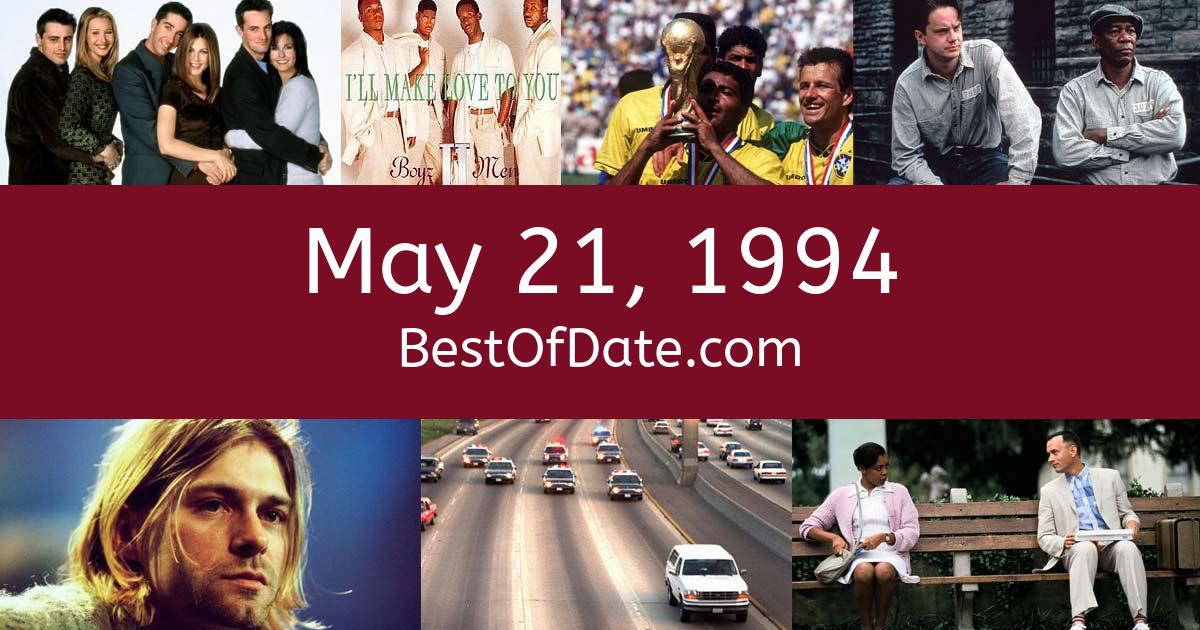 This Day in History - 21st May 1994 