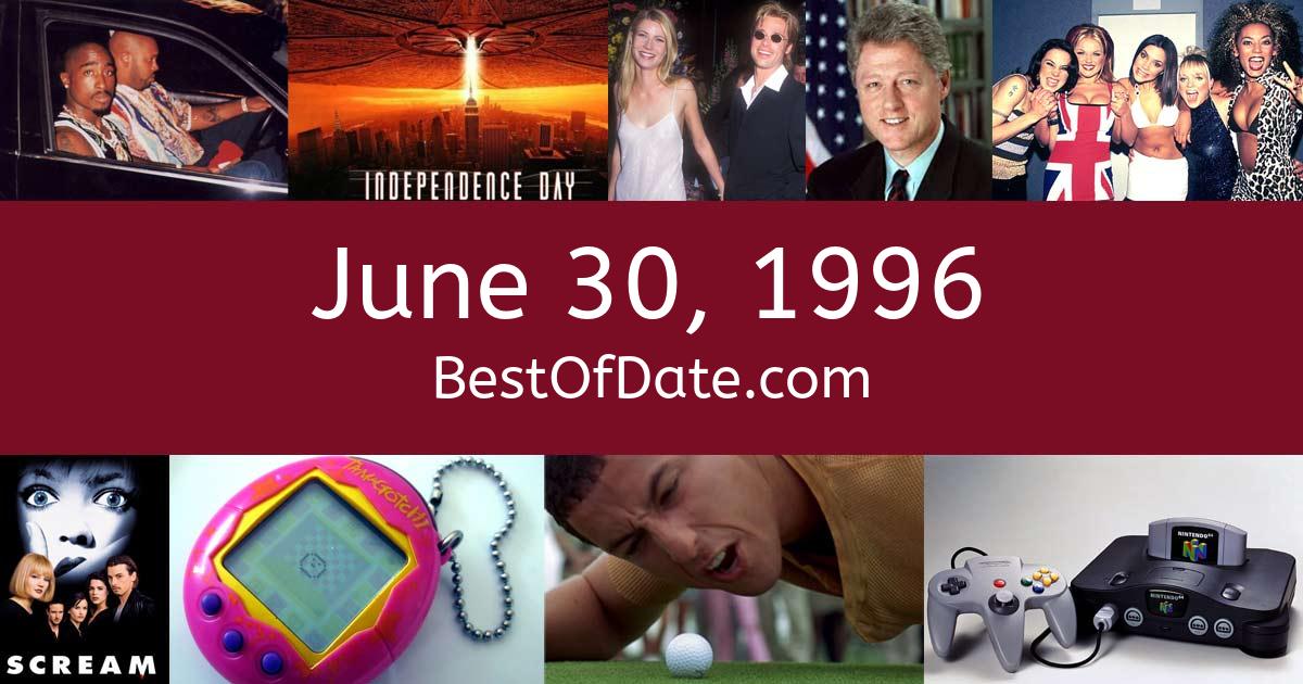 June 30, 1996: Facts, Nostalgia, and News