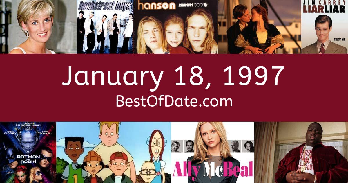 January 18, 1997: Facts, Nostalgia, and News