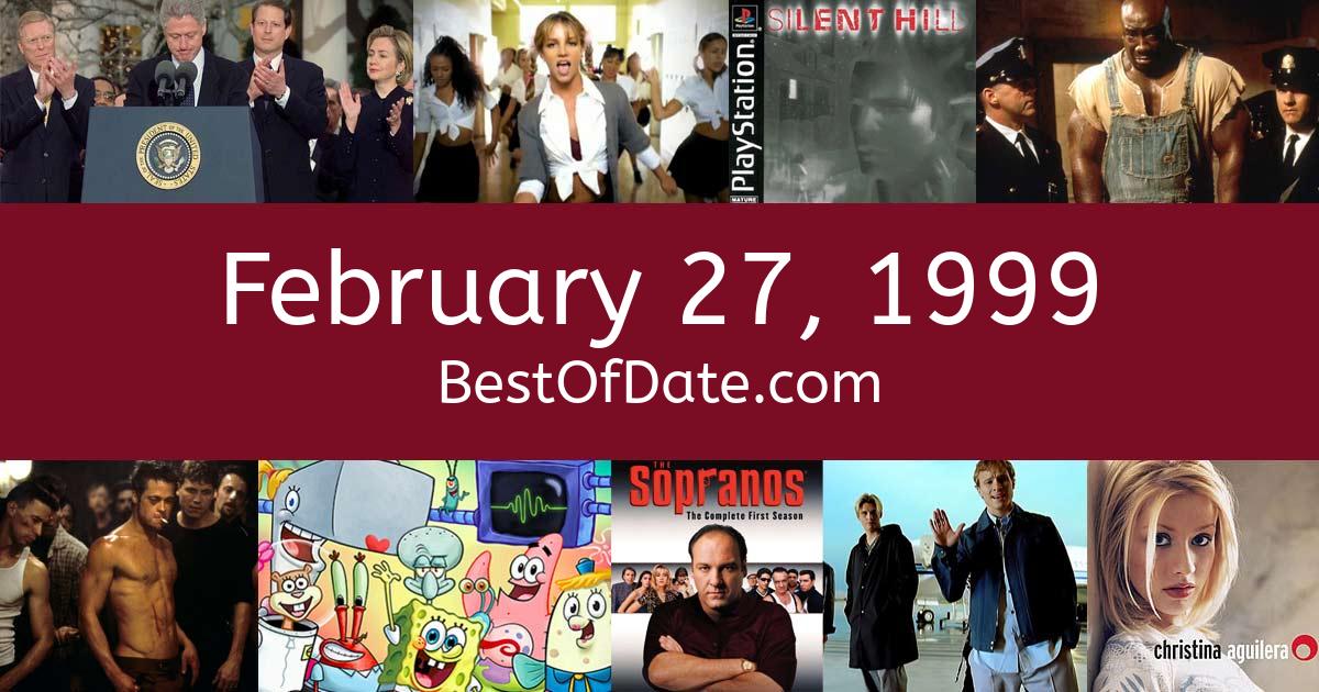 February 27, 1999 Facts, Nostalgia, and News