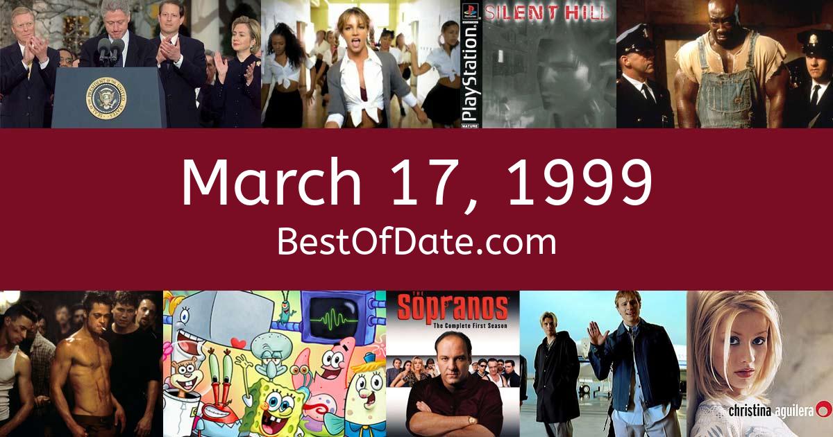 March 17, 1999: Facts, Nostalgia, and News