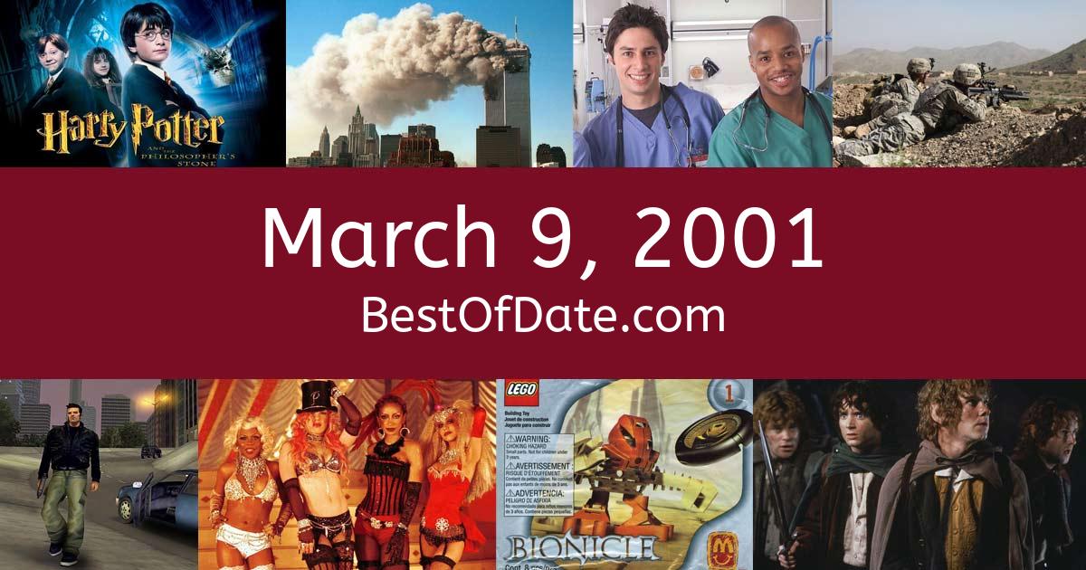 March 9th, 2001 Facts, Nostalgia and Events!