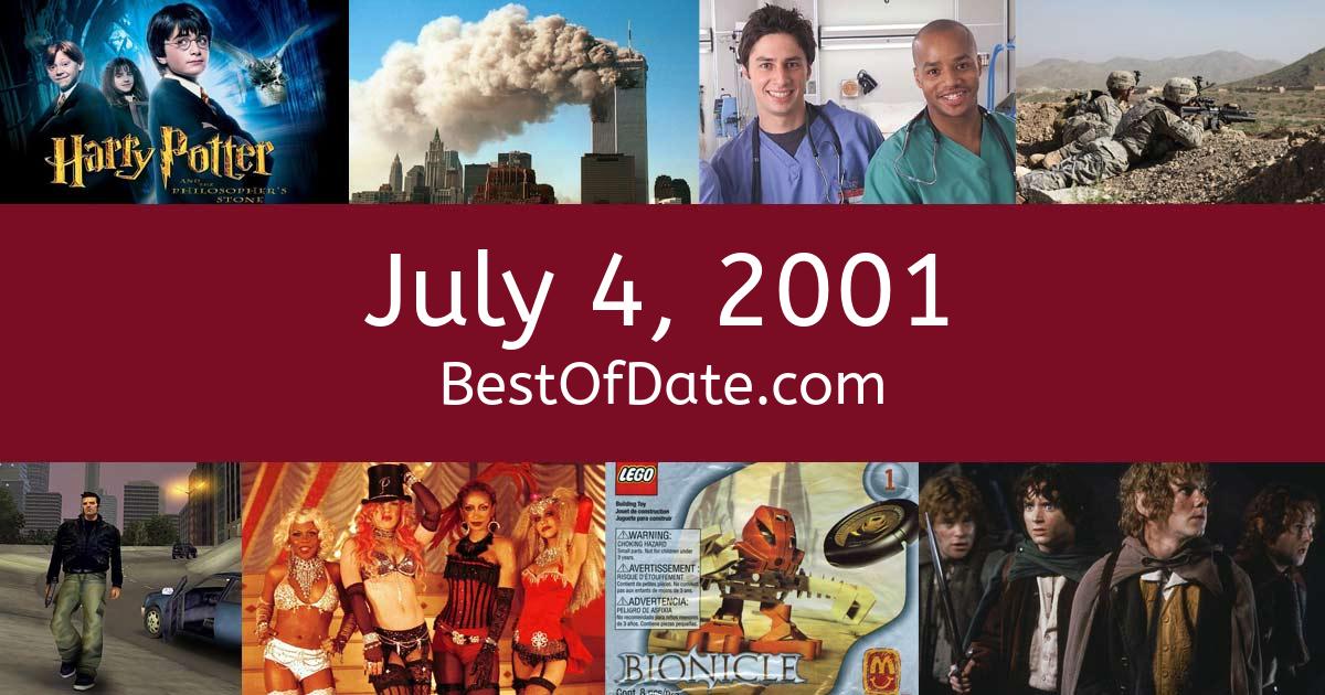 July 4, 2001 - New York, NEW YORK, USA - 04 JULY 2001 - NEW YORK