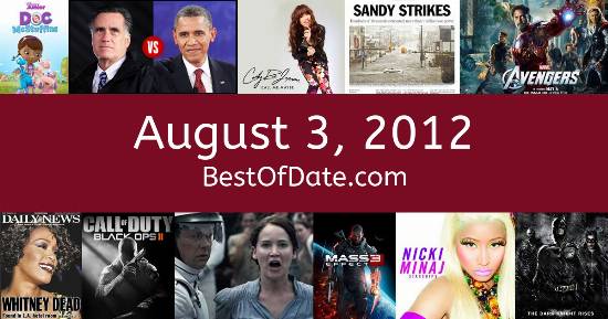 August 3, 2012