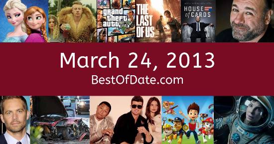 March 24, 2013