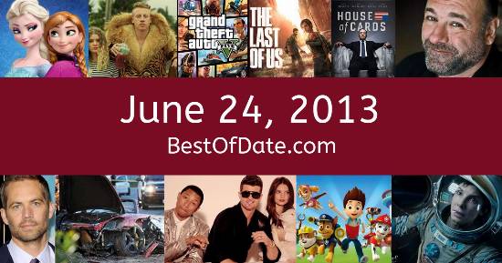 June 24, 2013