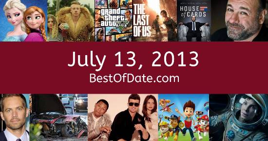 July 13, 2013