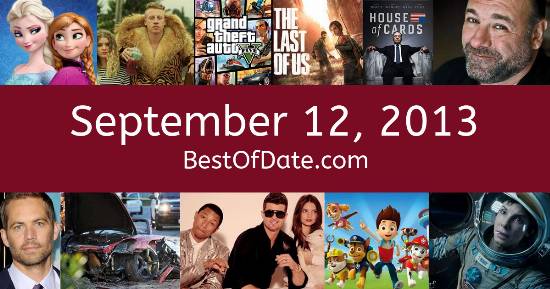 September 12, 2013